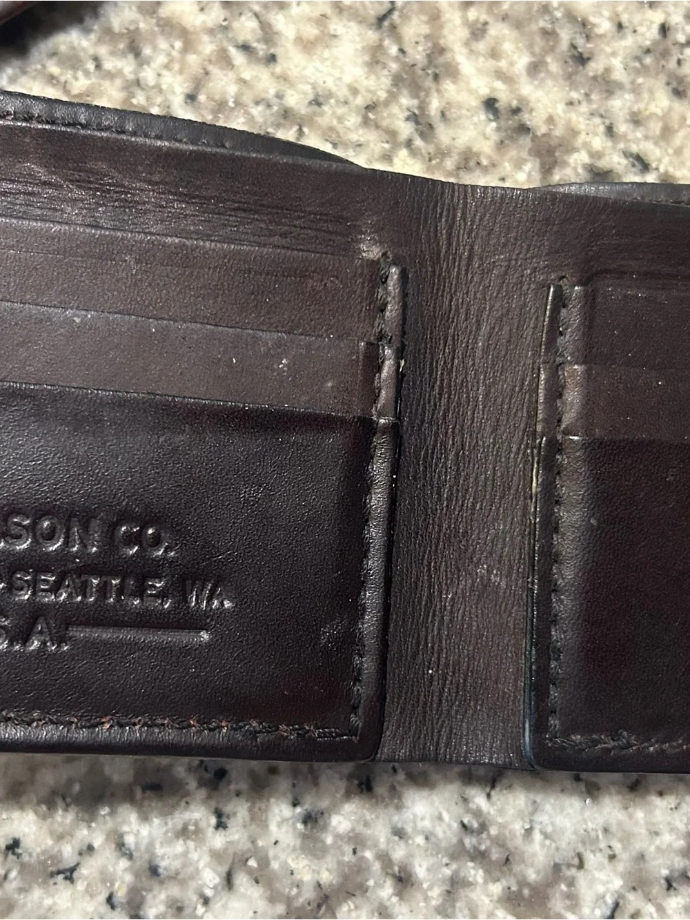 TwoFilson Leather and Rugged Twill Camo Wallets